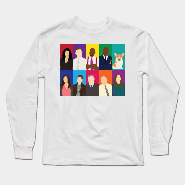 Brooklyn 99 Long Sleeve T-Shirt by ehaverstick